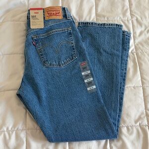 Levi's Classic Straight 501 Blue Jeans
